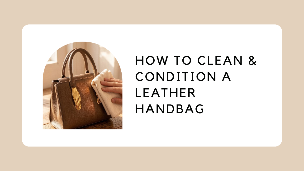 How to Clean & Condition a Leather Handbag