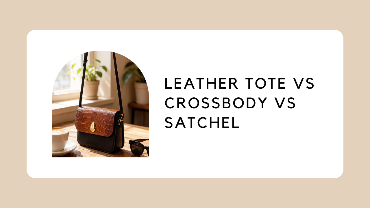 Leather Tote vs Crossbody vs Satchel: Which Style Should You Buy?