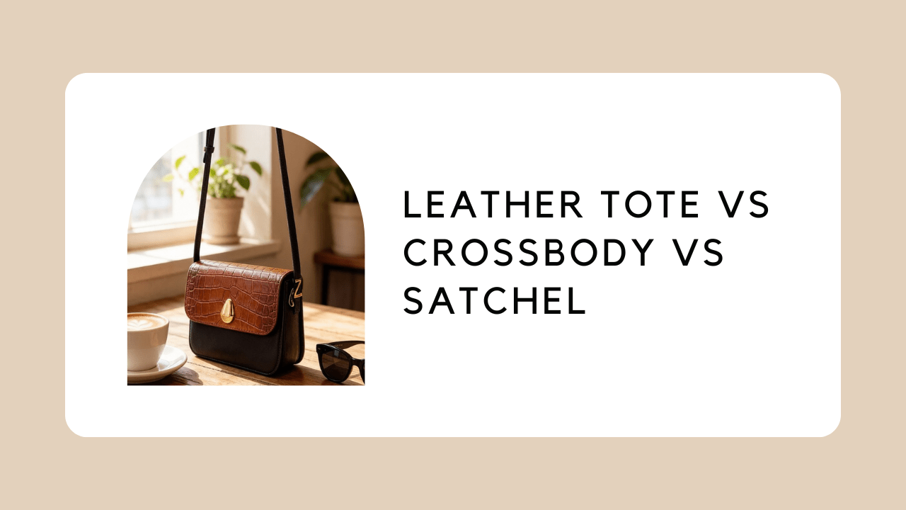 Leather Tote vs Crossbody vs Satchel: Which Style Should You Buy?