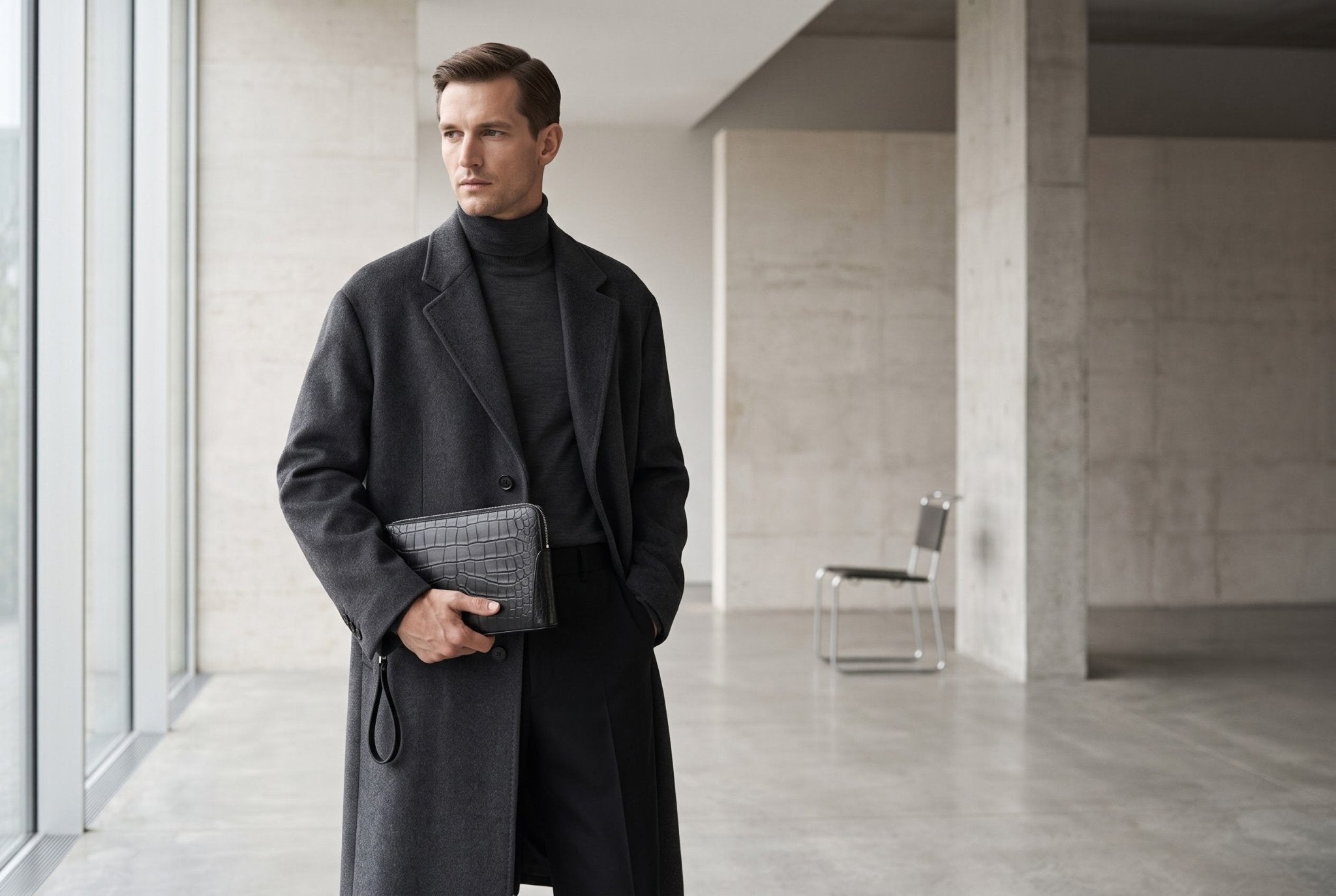 Men's Leather Clutch Bags