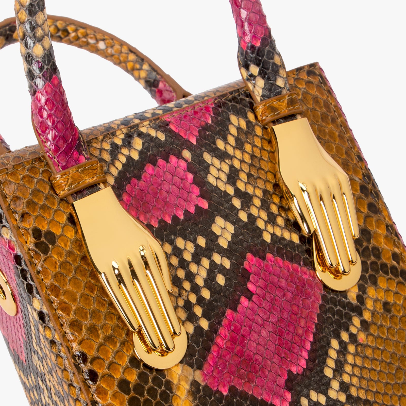 Aieda Bag(Genuine Python Skin)