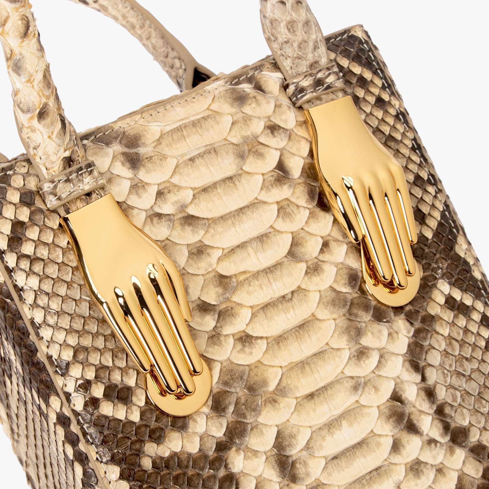 Aieda Bag(Genuine Python Skin)