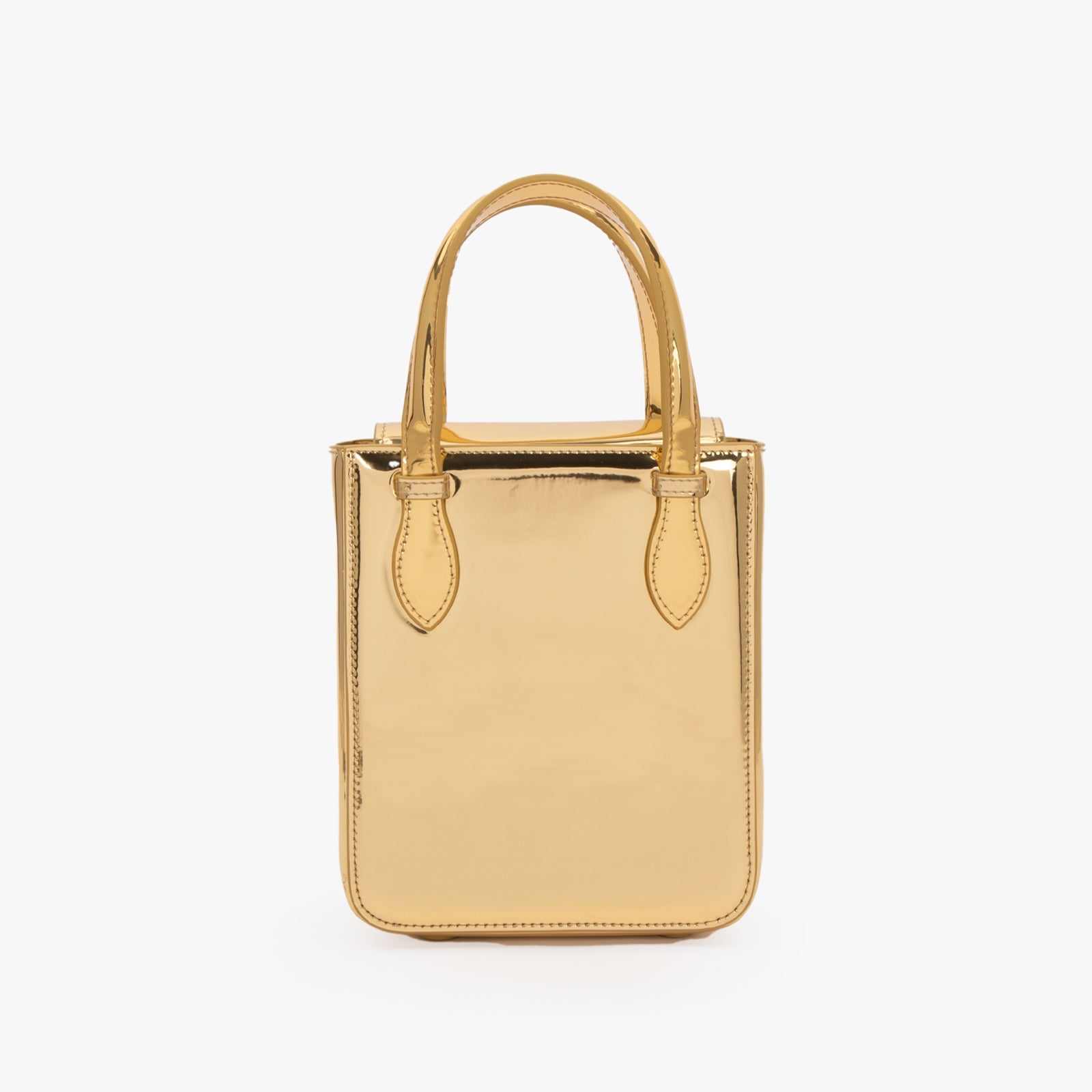 Сумка Aieda (золотистая веганская кожа)