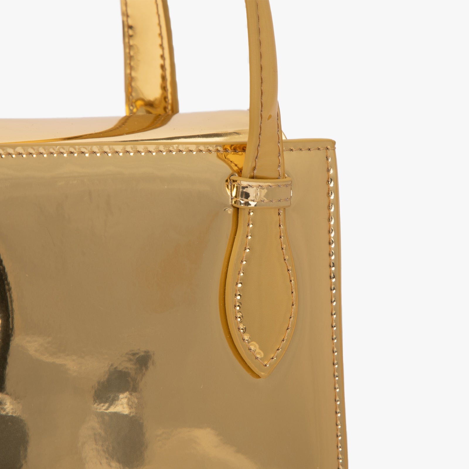 Сумка Aieda (золотистая веганская кожа)