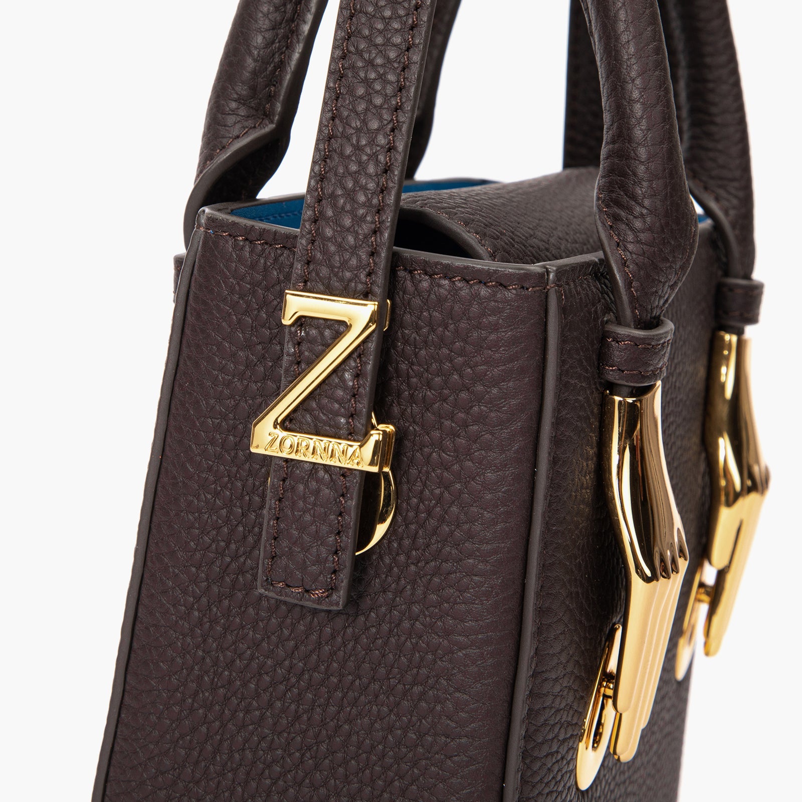 Роскошная кожаная сумка Aieda