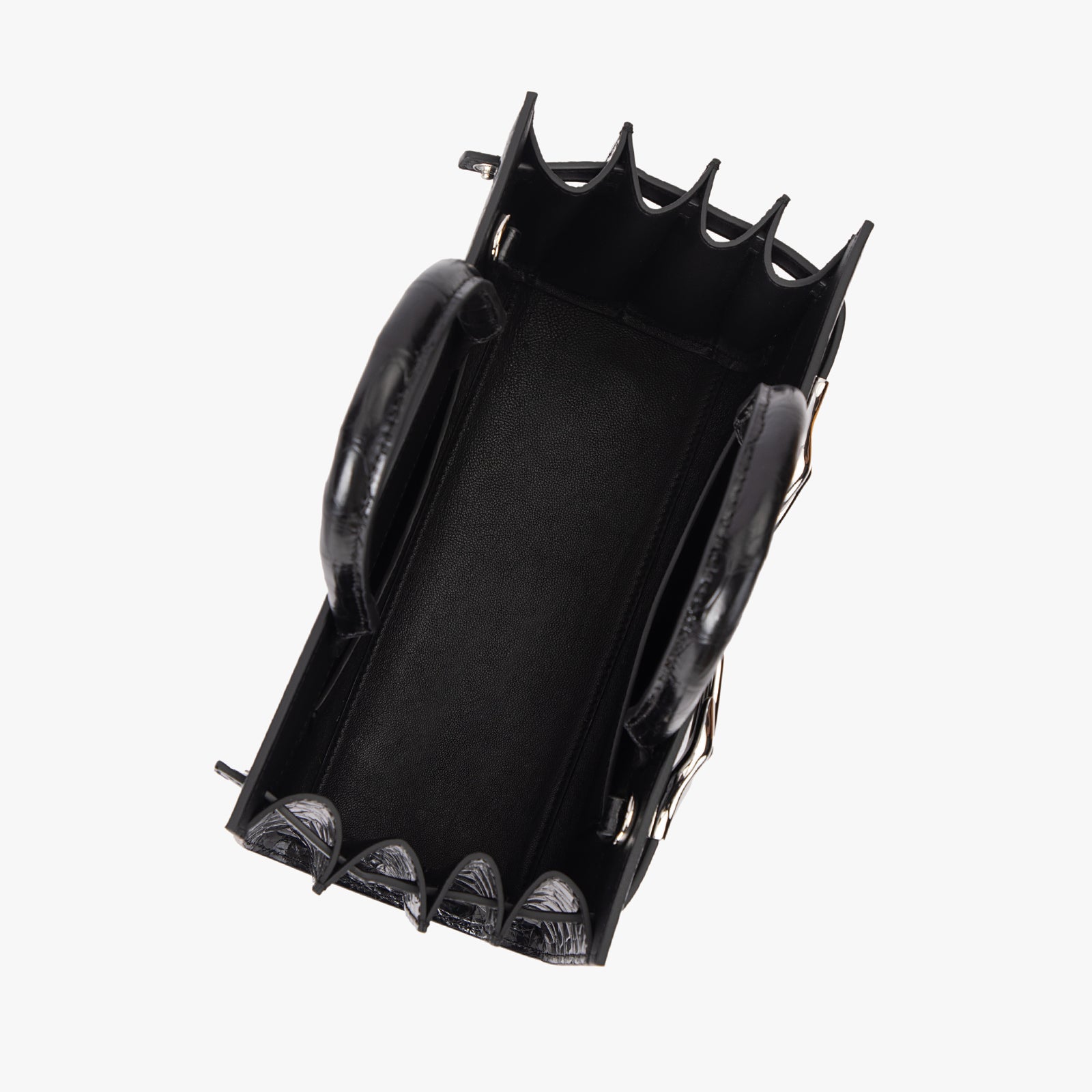 Geantă privată personalizată din piele de crocodil reală