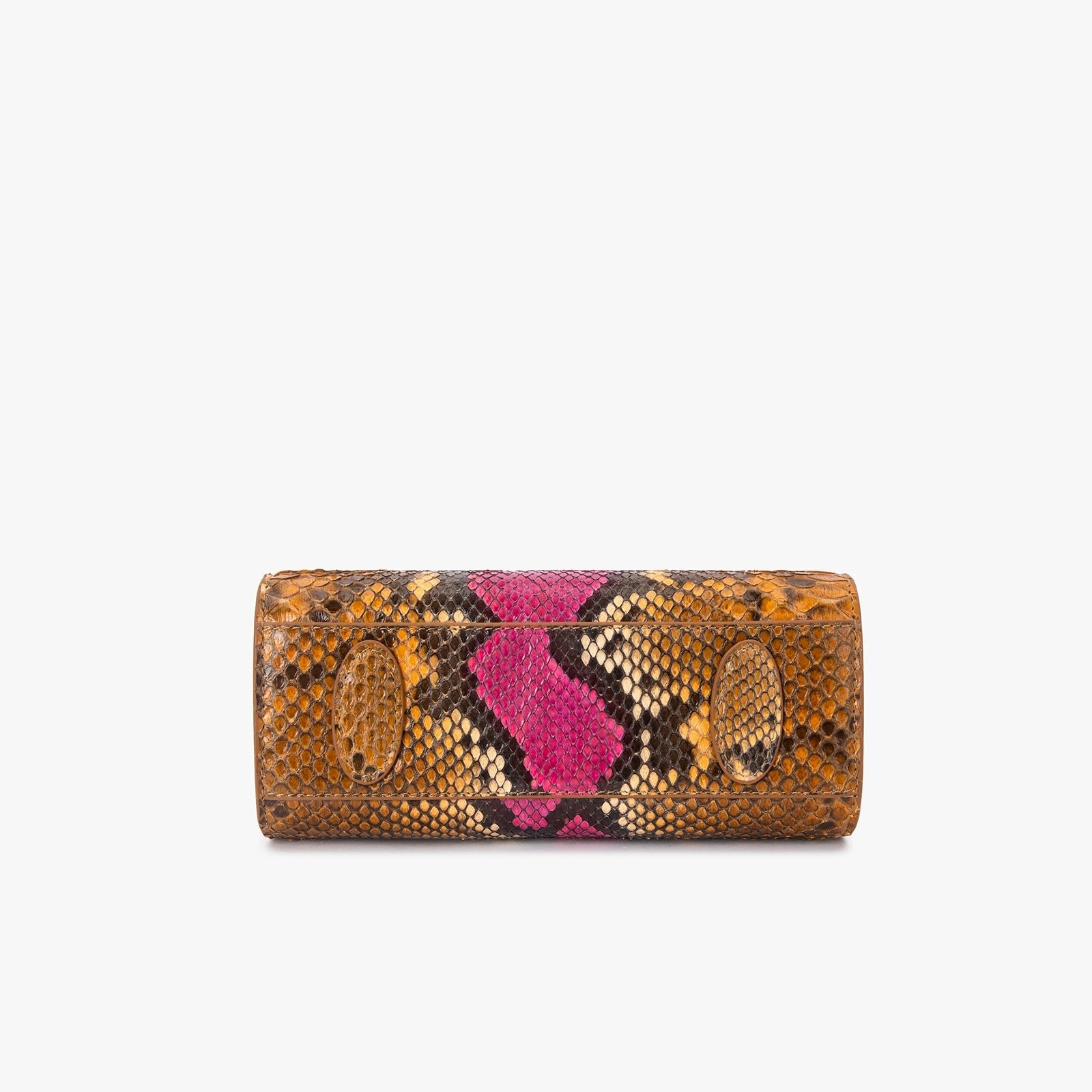 Python Skin Structured Bag