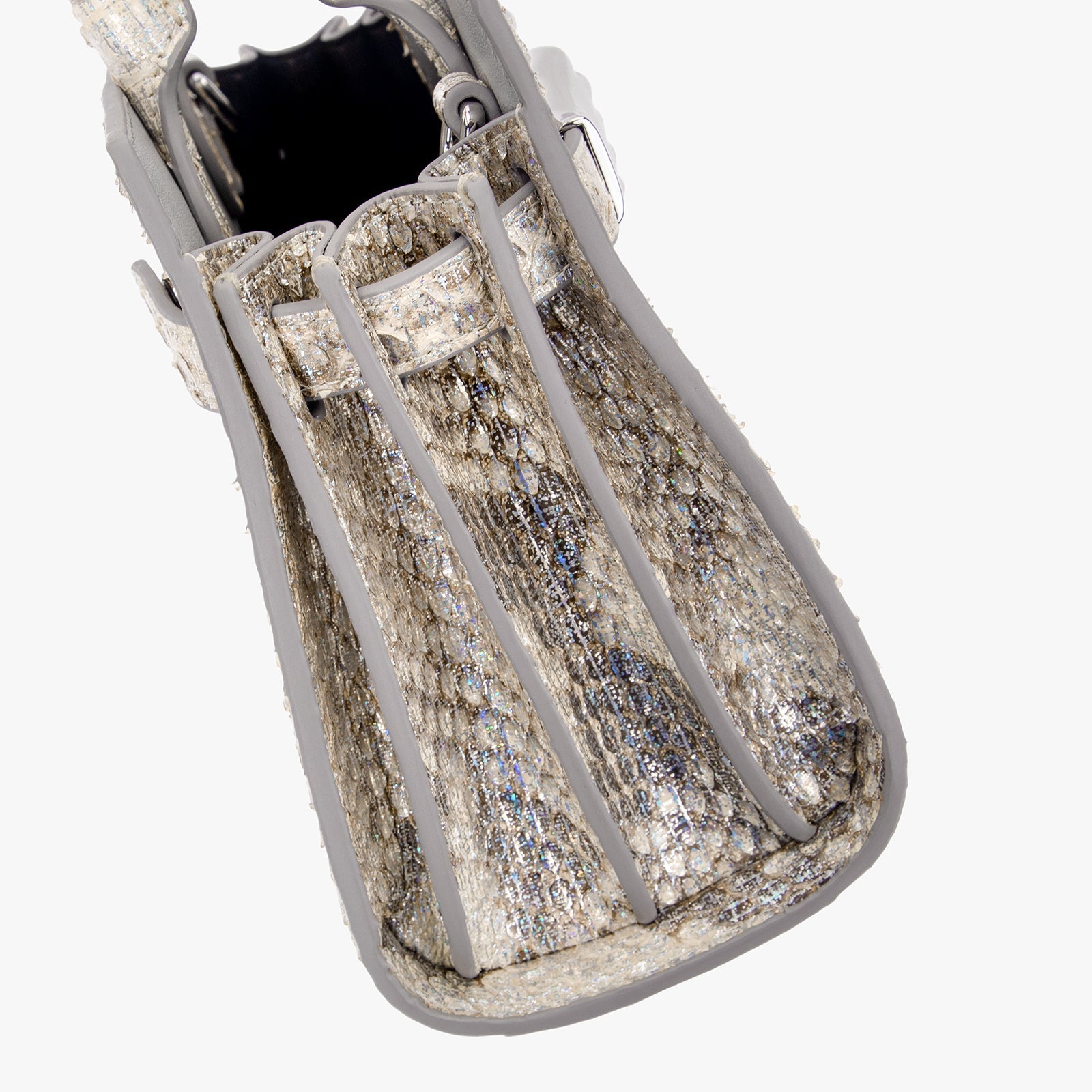 Python Skin Structured Bag