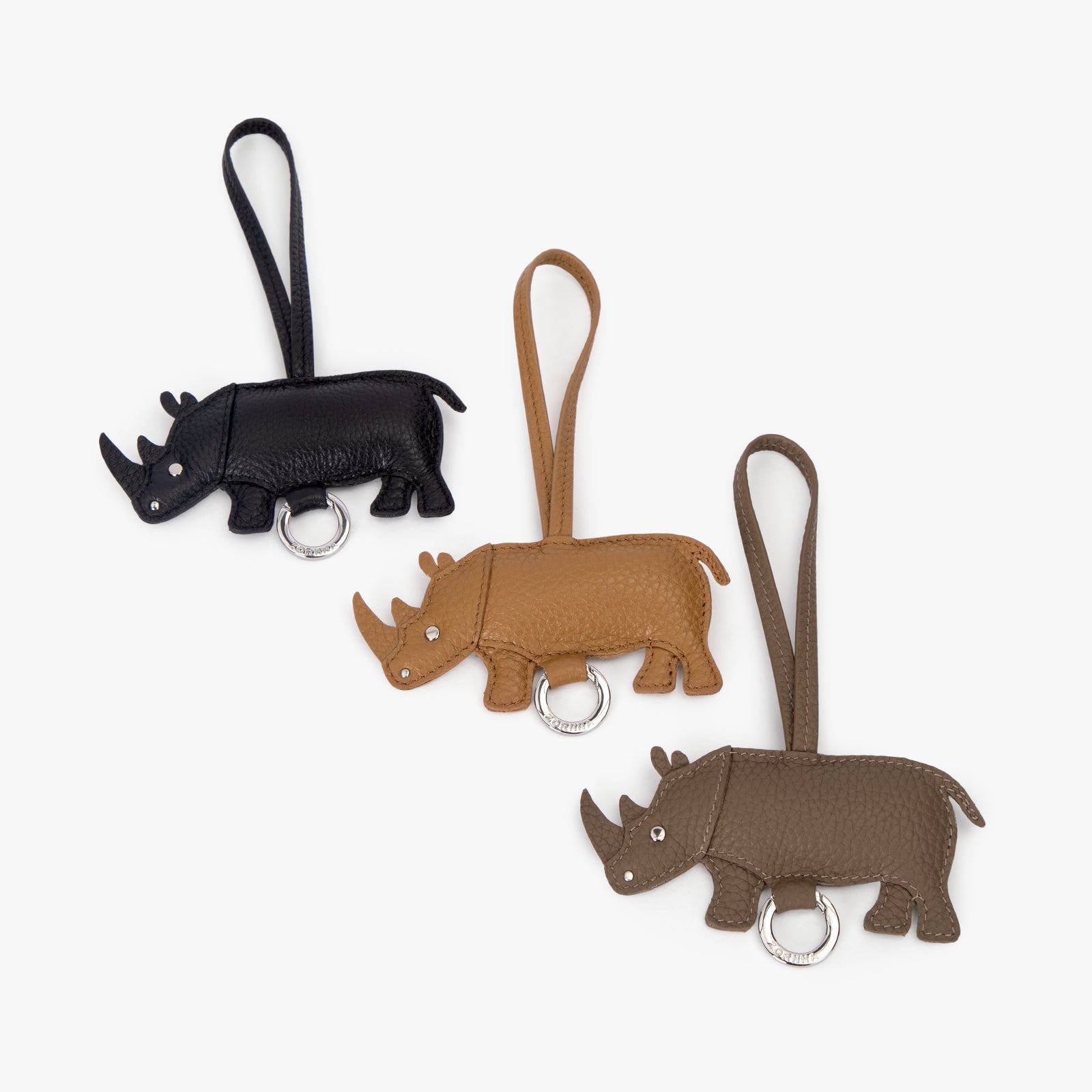 Rhino Bag Charm