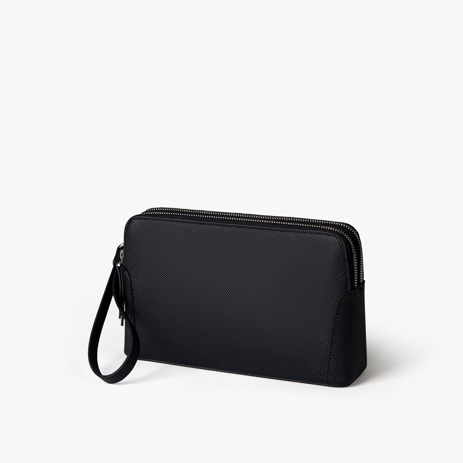 Clutch Saffiano Dual Zip