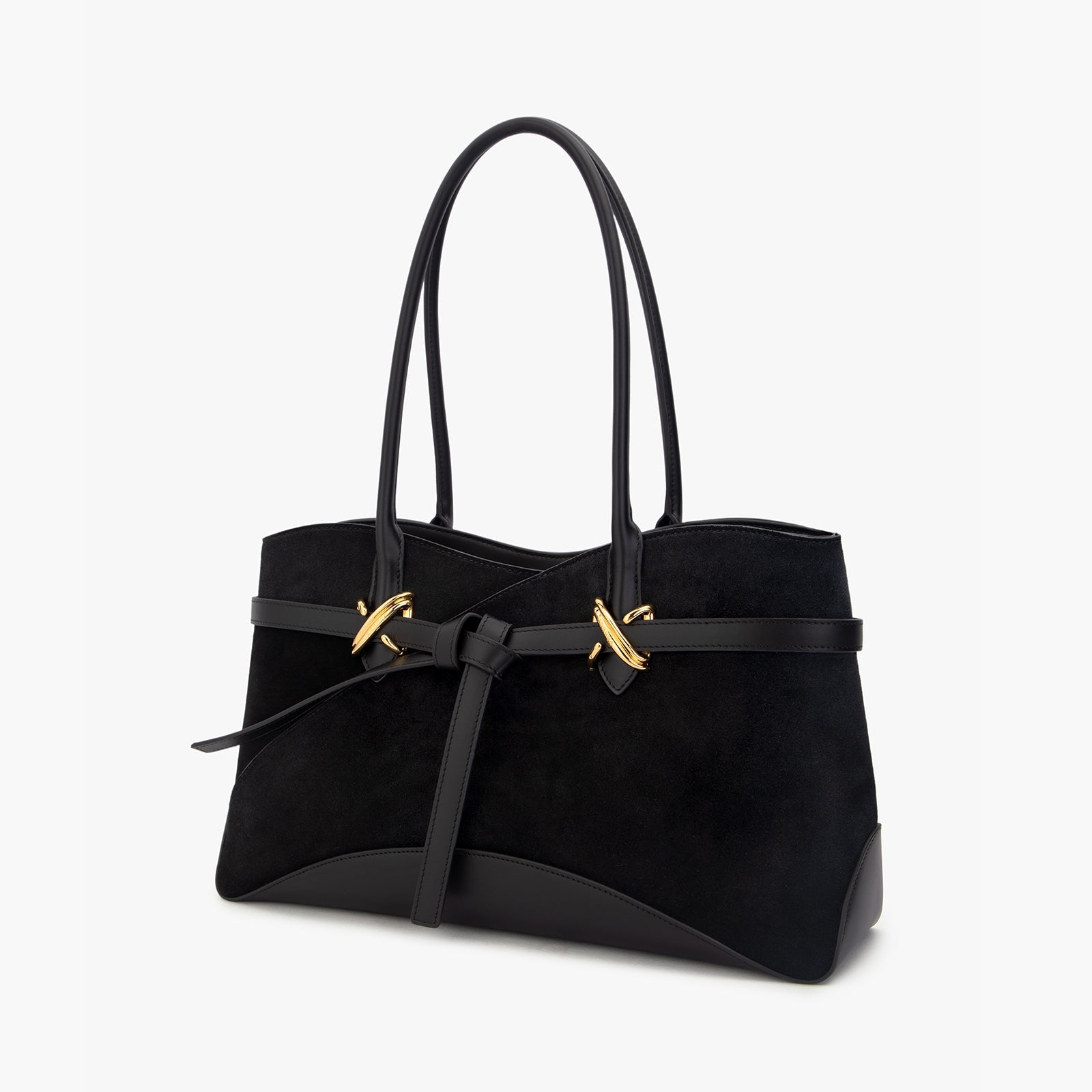 Suede Leather Tote