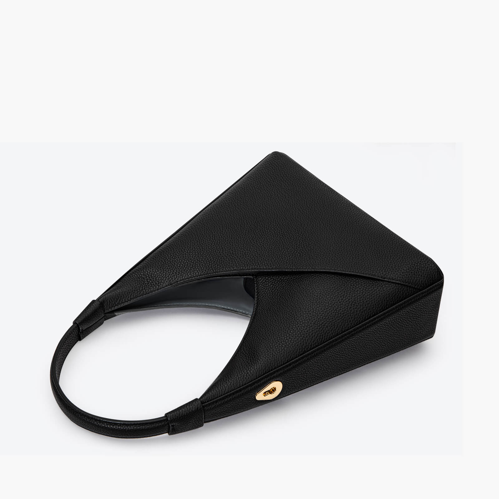 Bolsa Victoria em pele granulada