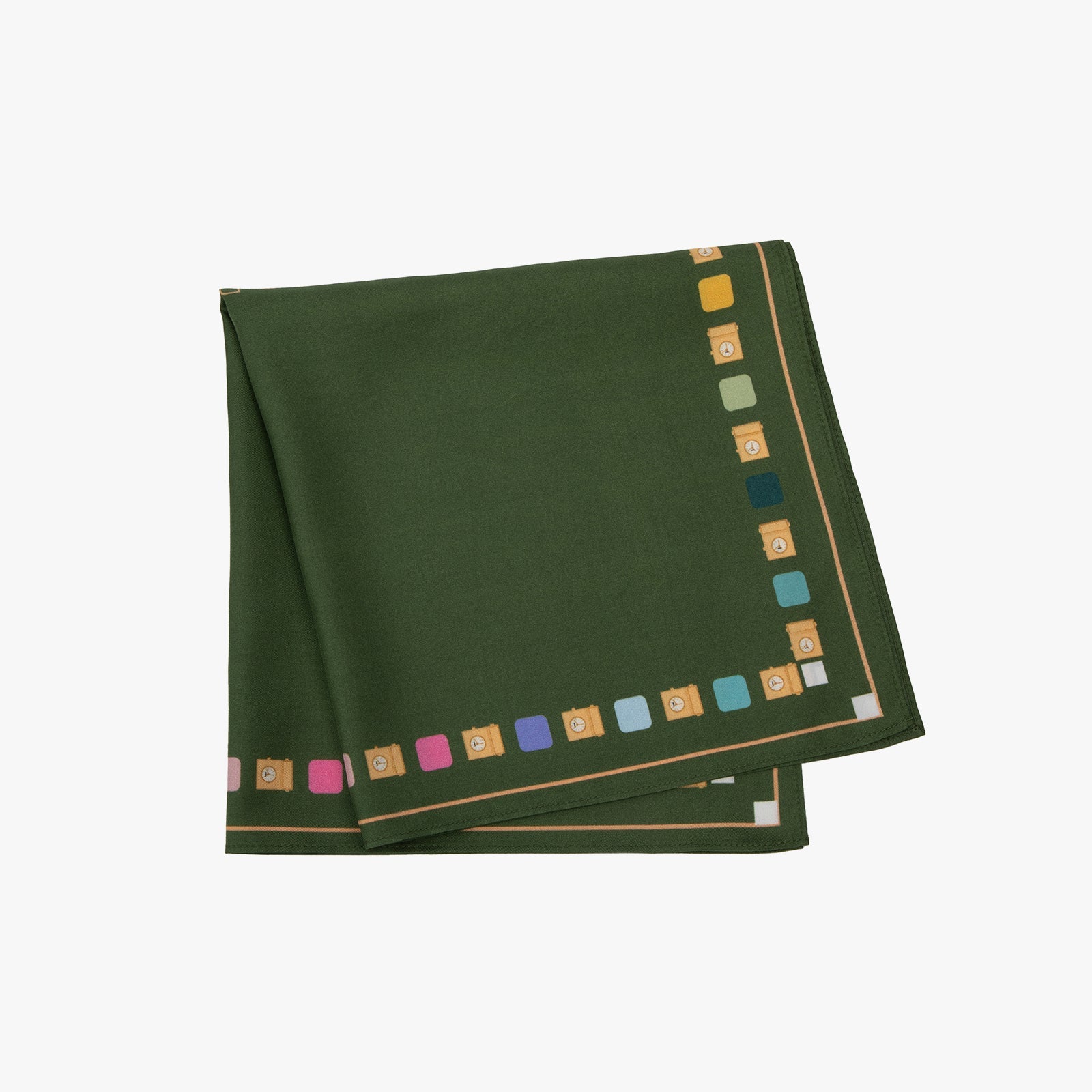 Lenço 100% seda feminino