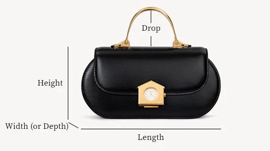 How is Handbag Size Measured?
