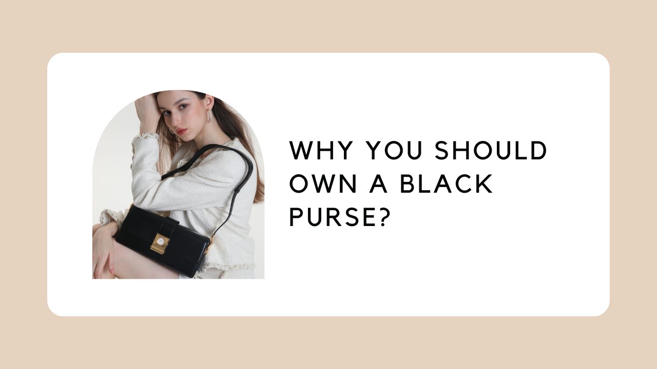 Why You Should Own a Black Purse?