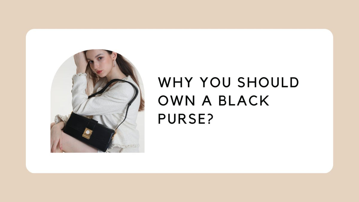 Why You Should Own a Black Purse? ZORNNA