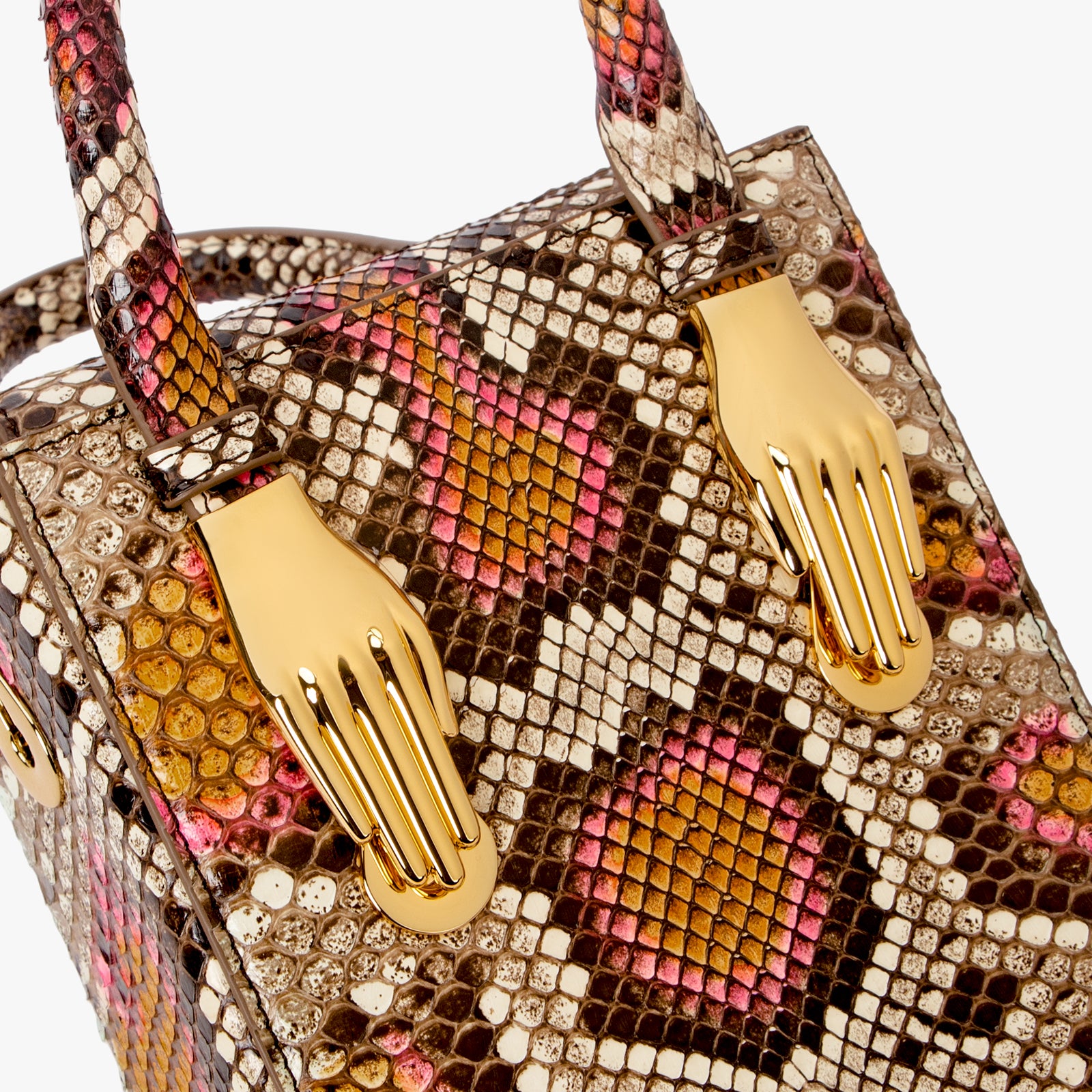 Aieda Bag(Genuine Python Skin)