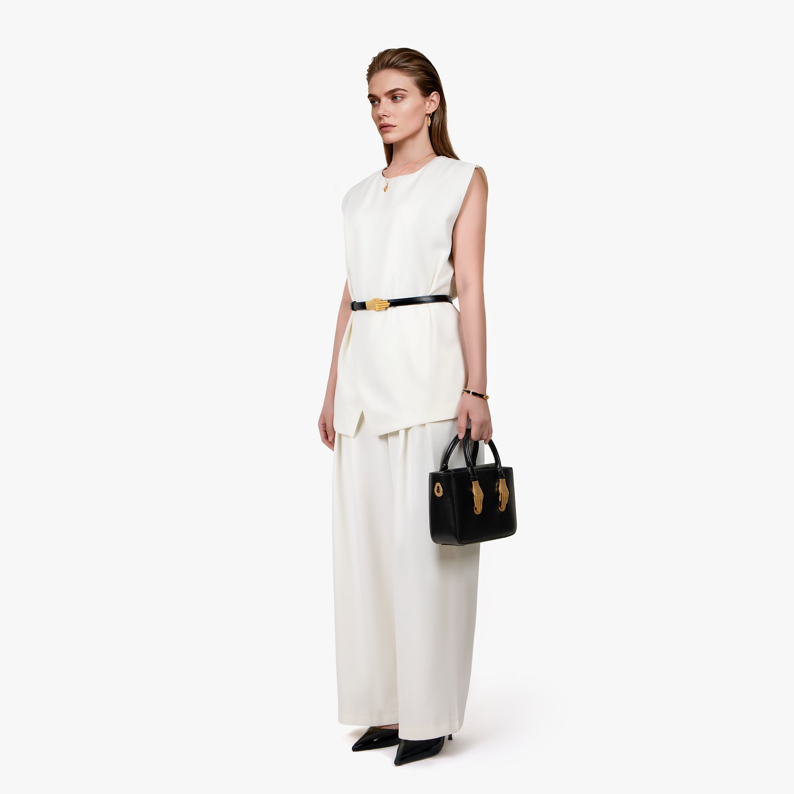 High End Women's Travel Leather Crossbody Bag