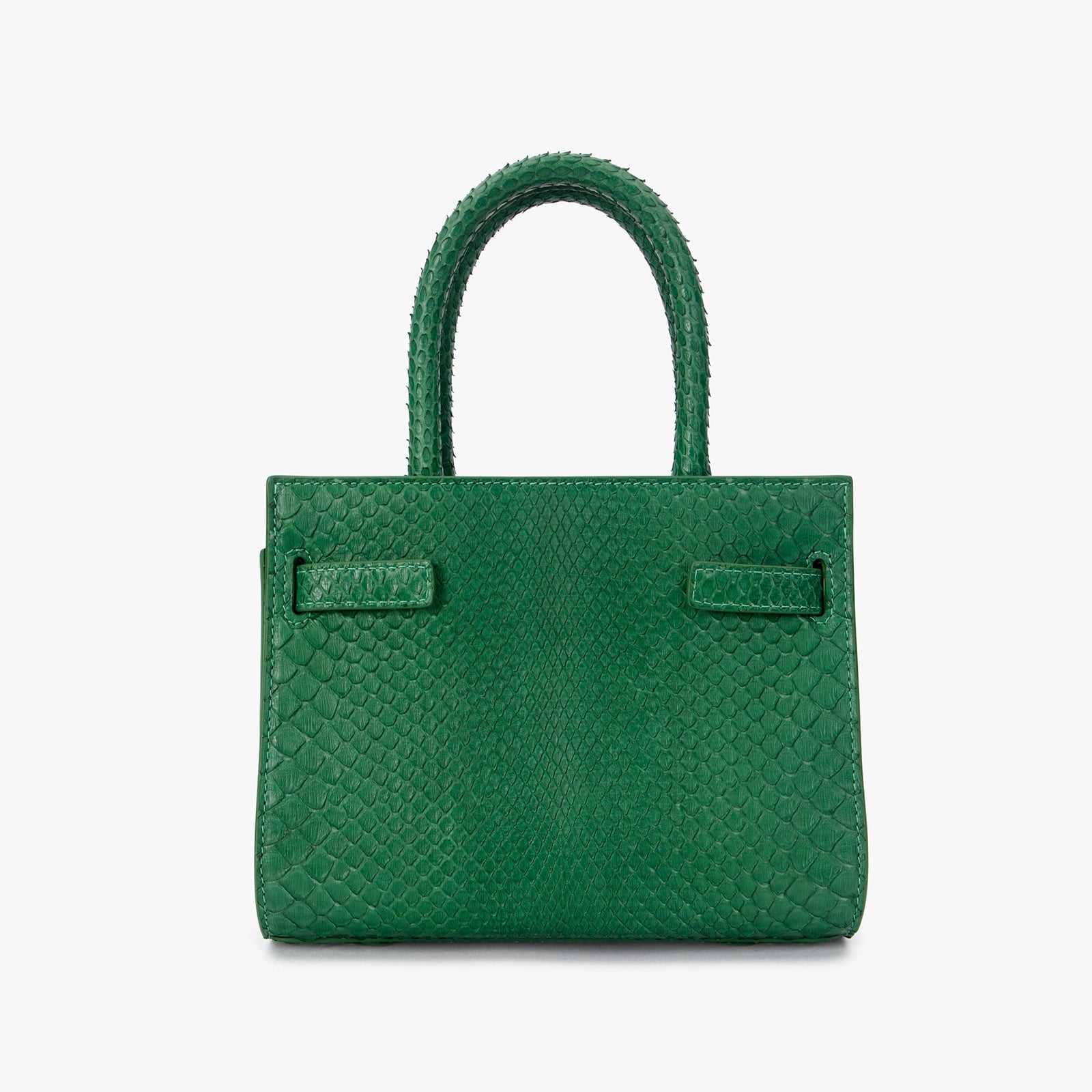 Python Skin Structured Bag