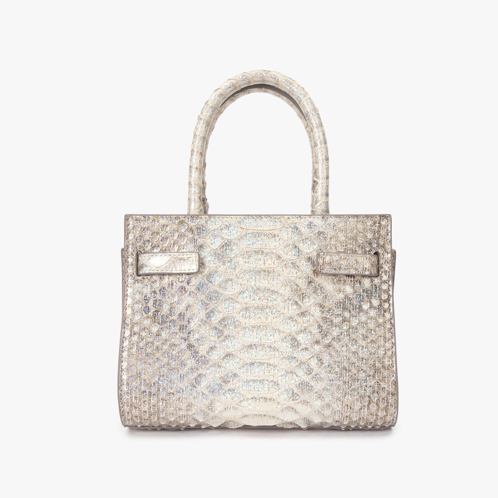 Python Skin Structured Bag