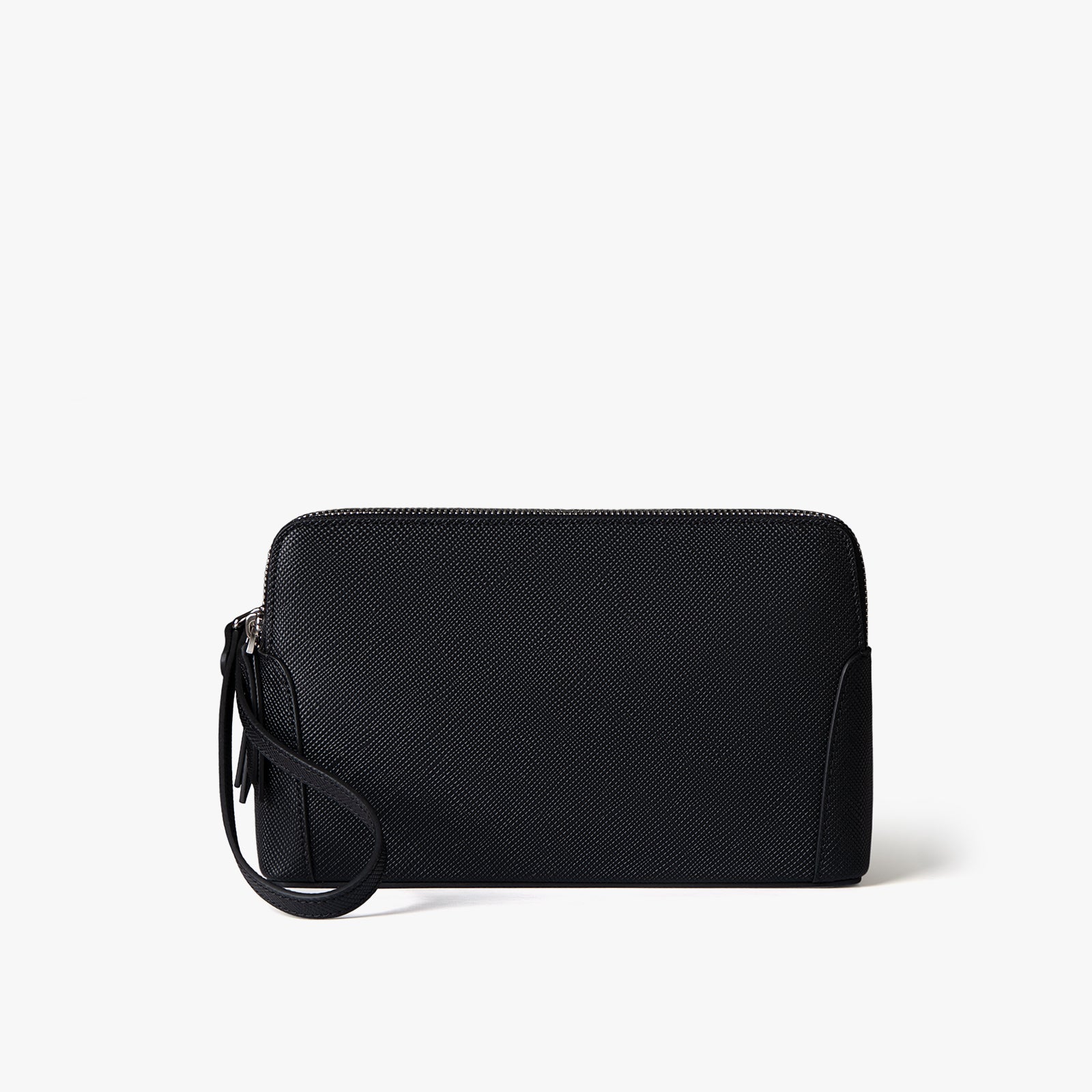 Clutch Saffiano Dual Zip
