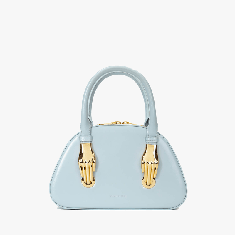 WROUGHT IRON SHELL CROSSBODY BAG