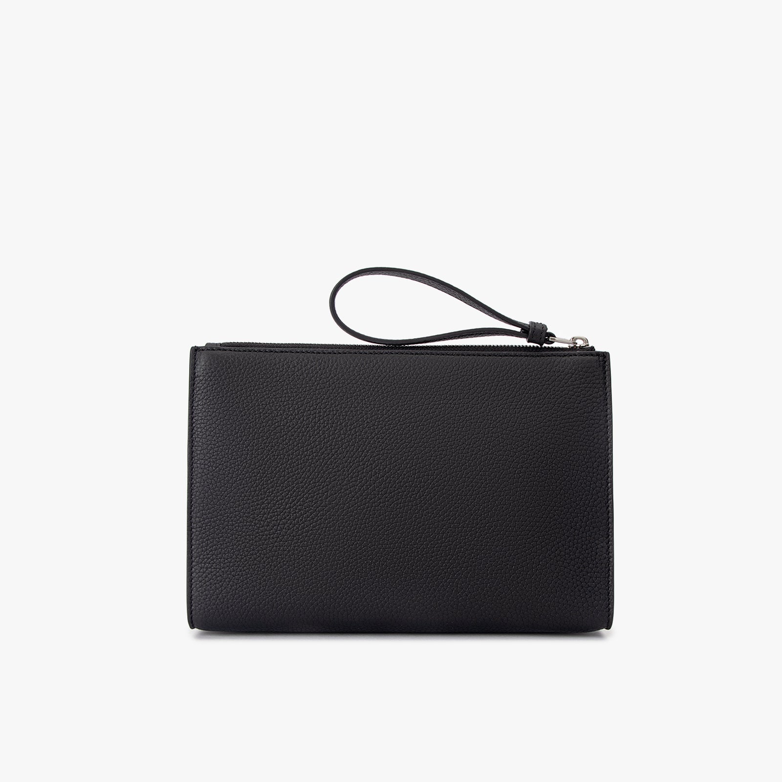 Stripe Pebble Clutch