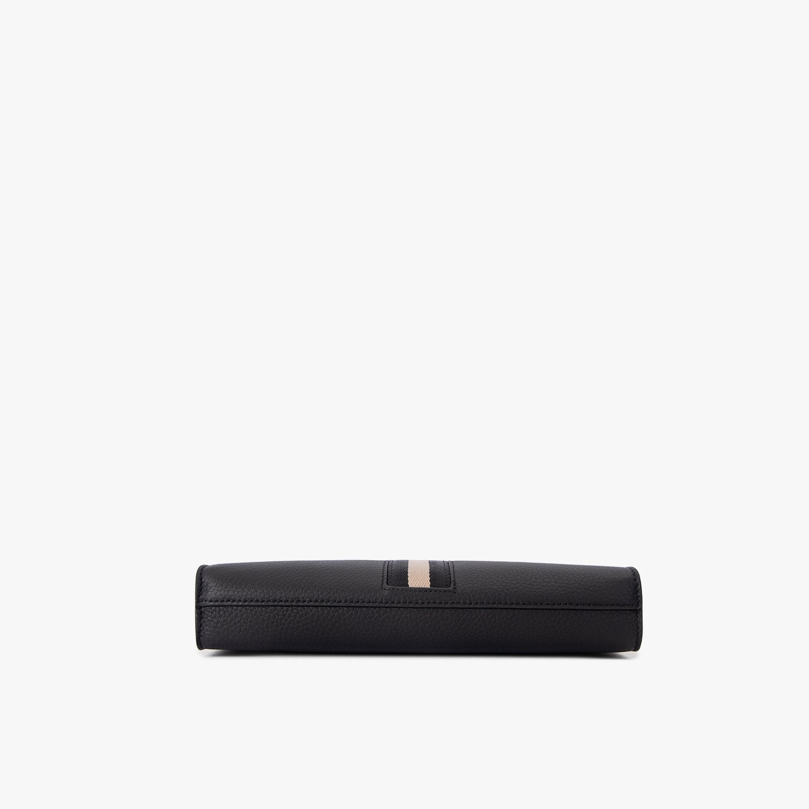 Stripe Pebble Clutch