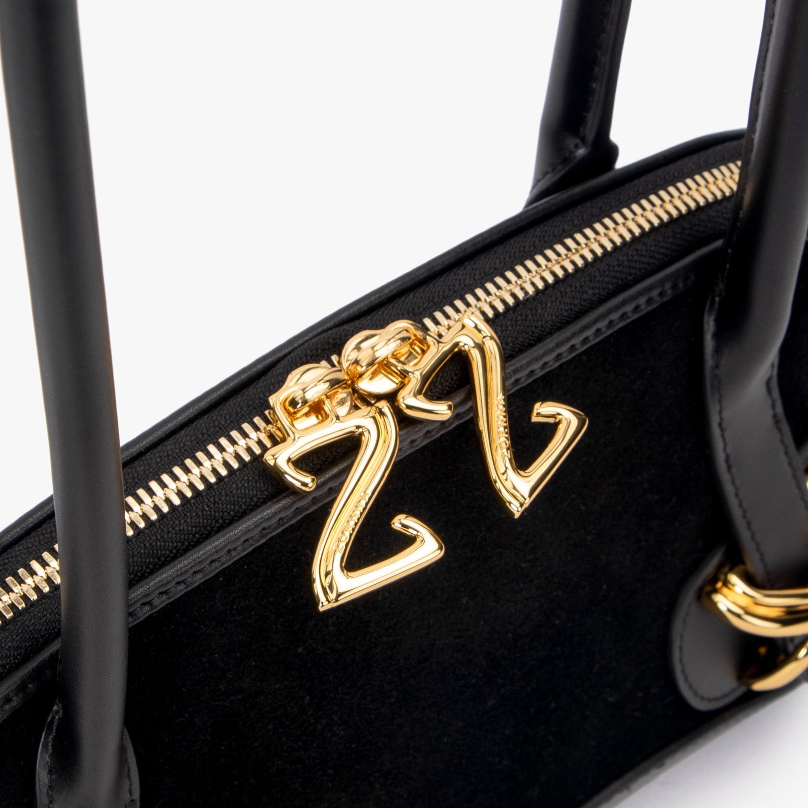 Сумка через плечо из замши и кожи