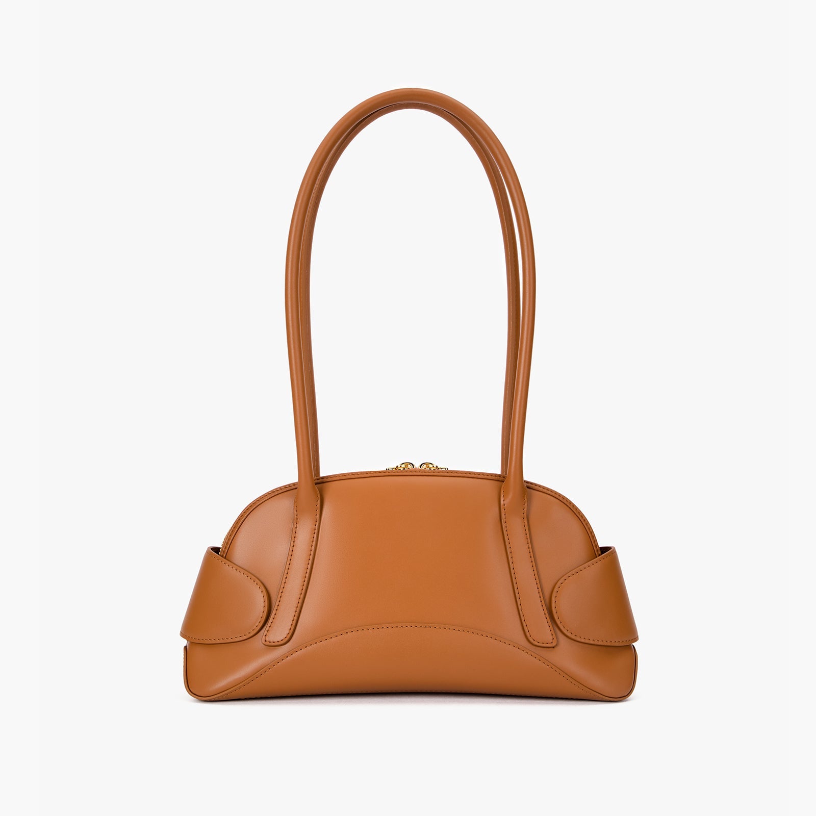 Axelväska i mockaläder