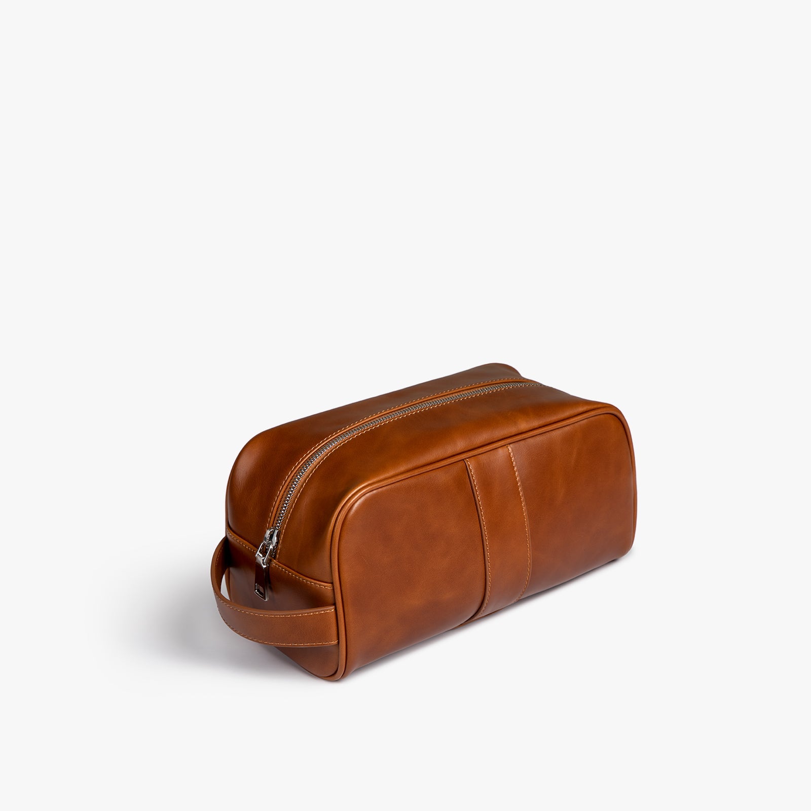 Waxed Leather Dopp Kit