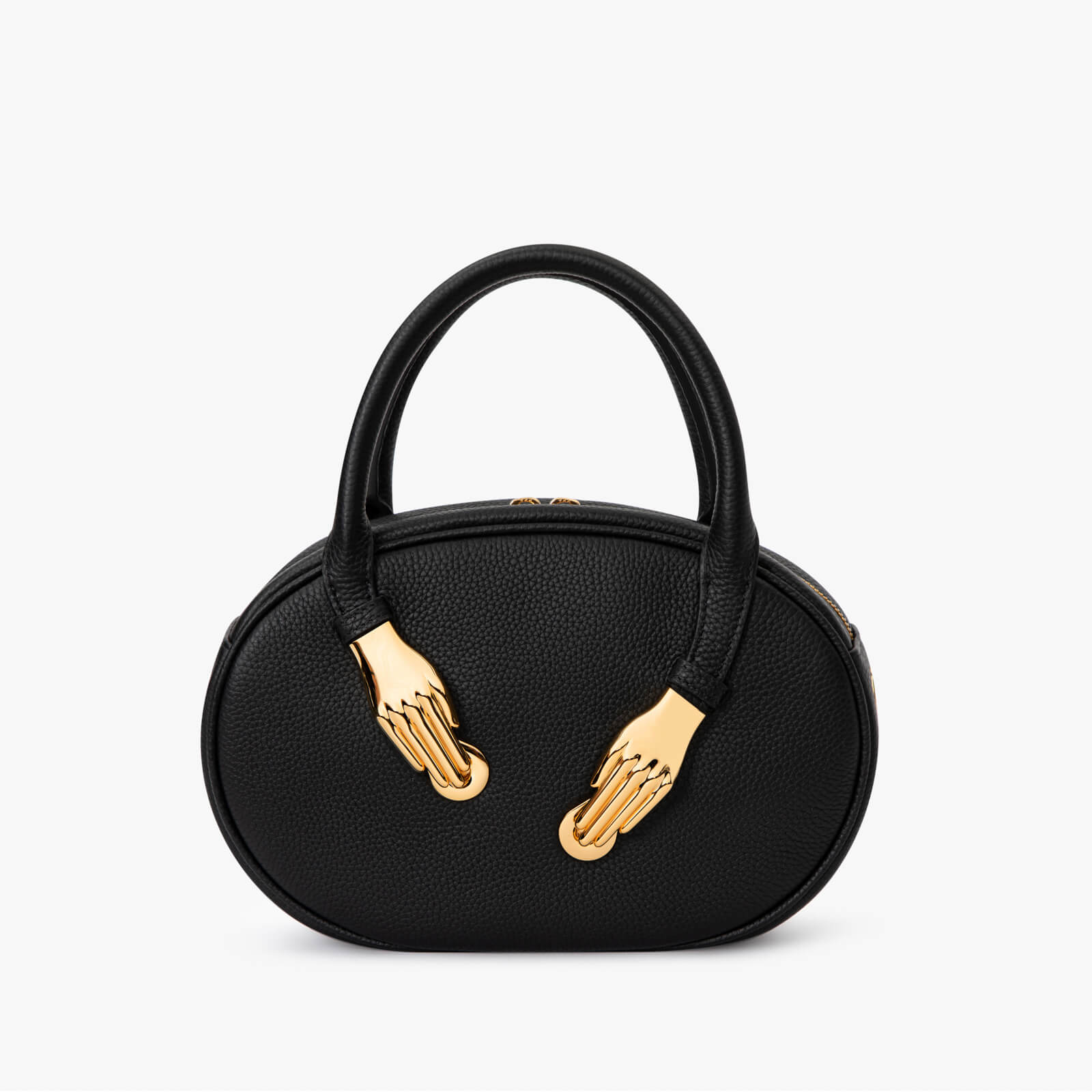 Кожаная сумка с верхней ручкой Emma Pebbled