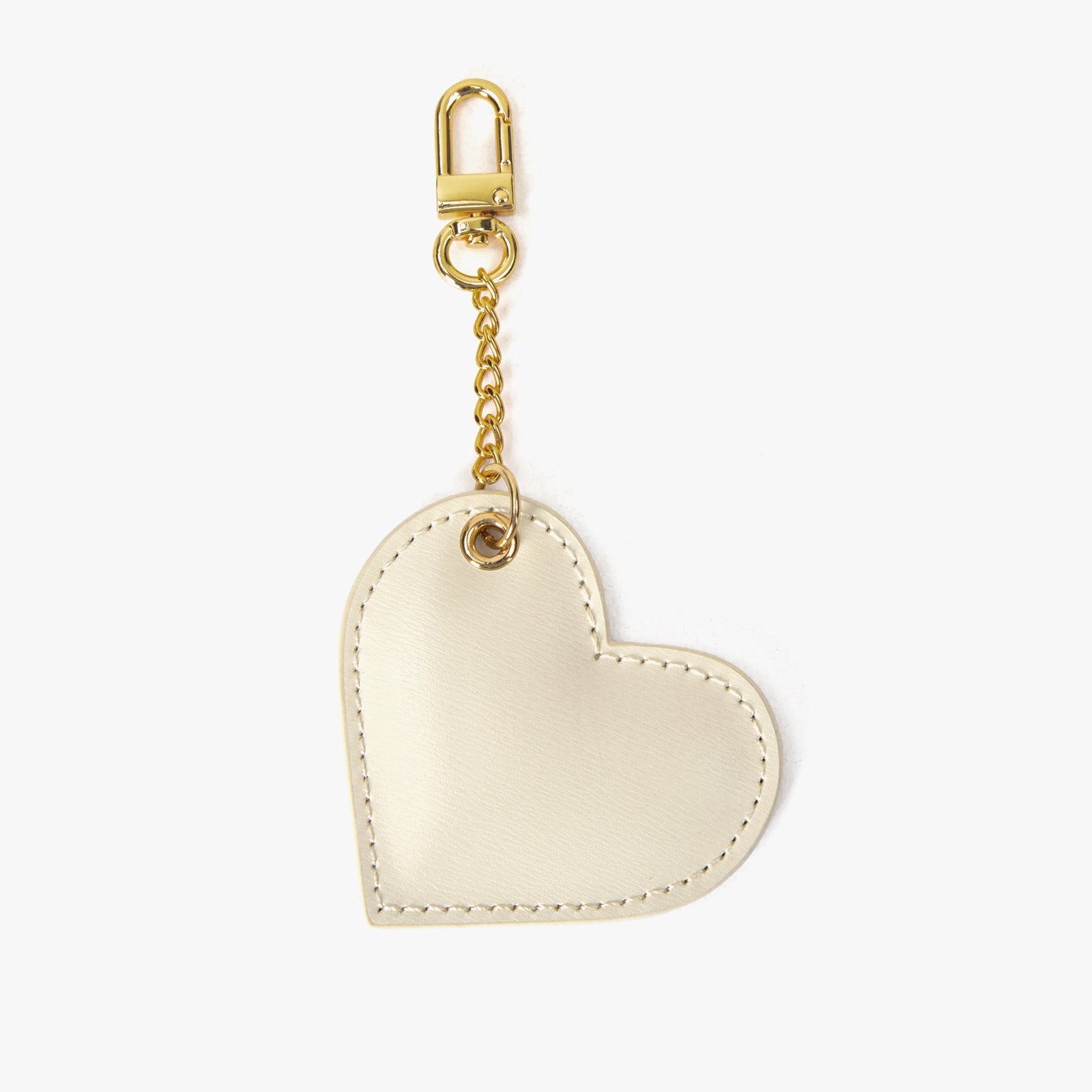 Heart bag charm hotsell