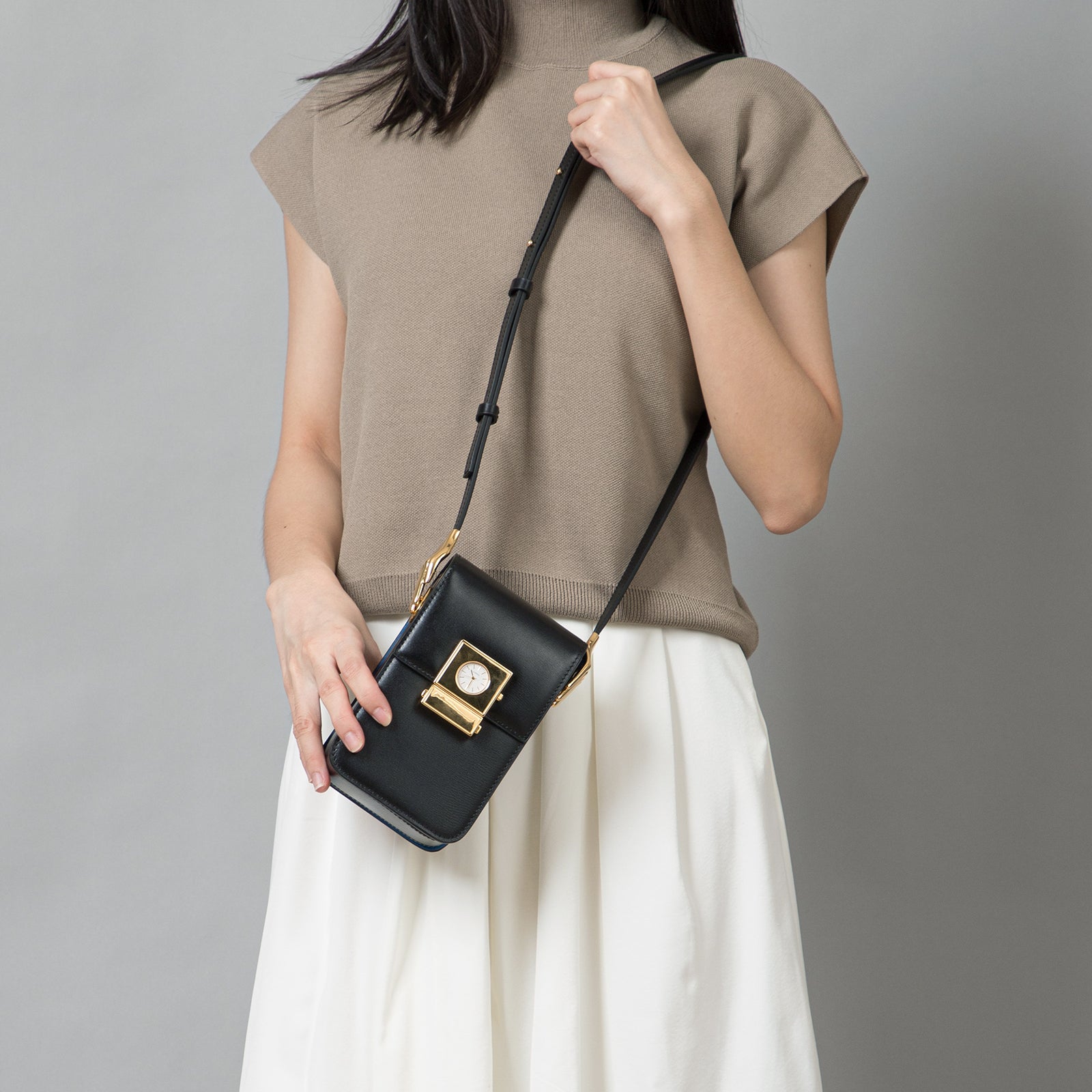 Crossbody Brown Leather Bag Shoulder Phone Purse Women Men Small Pouch  Wallet | eBay