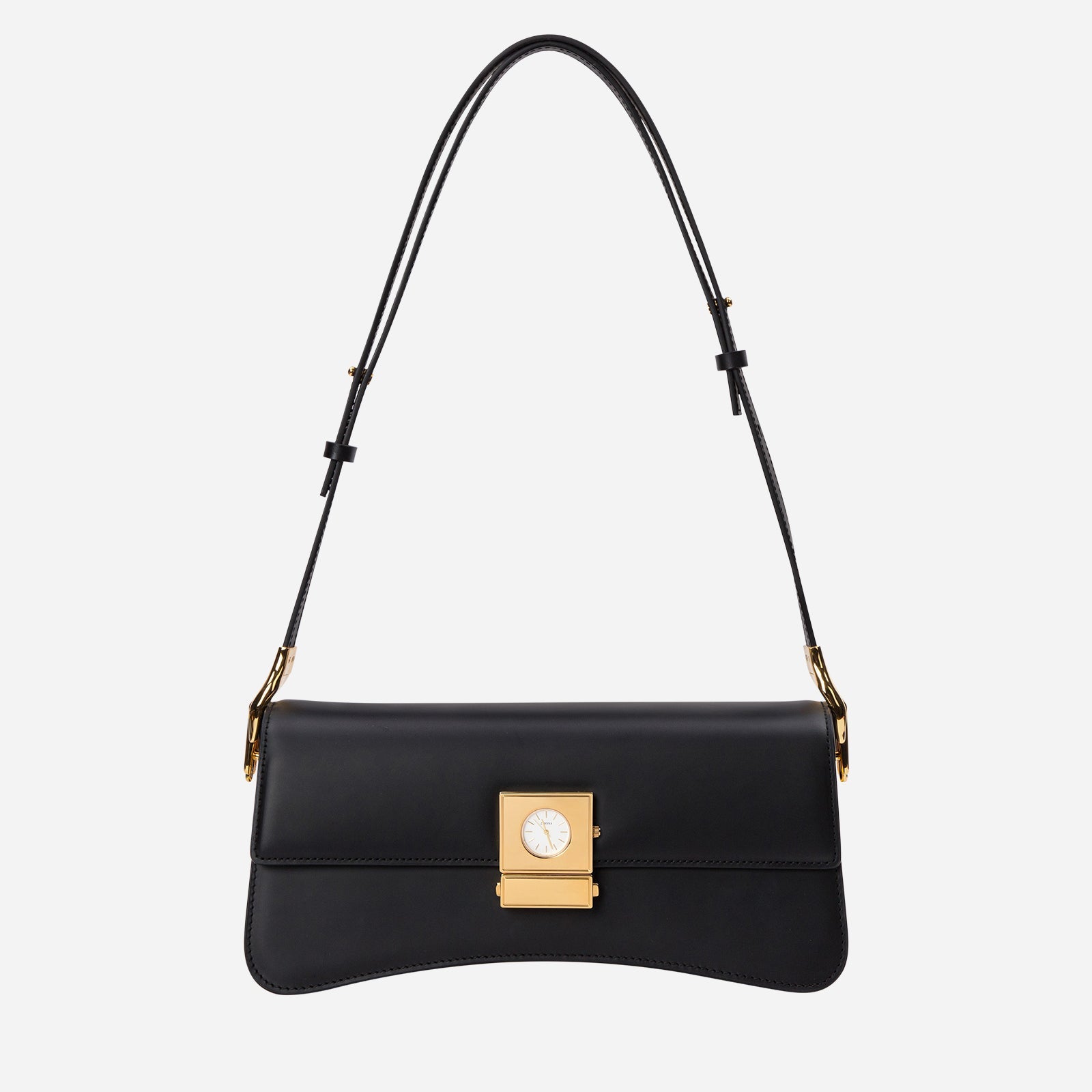 Abra Black Belt Baguette Bag – BlackSkinny